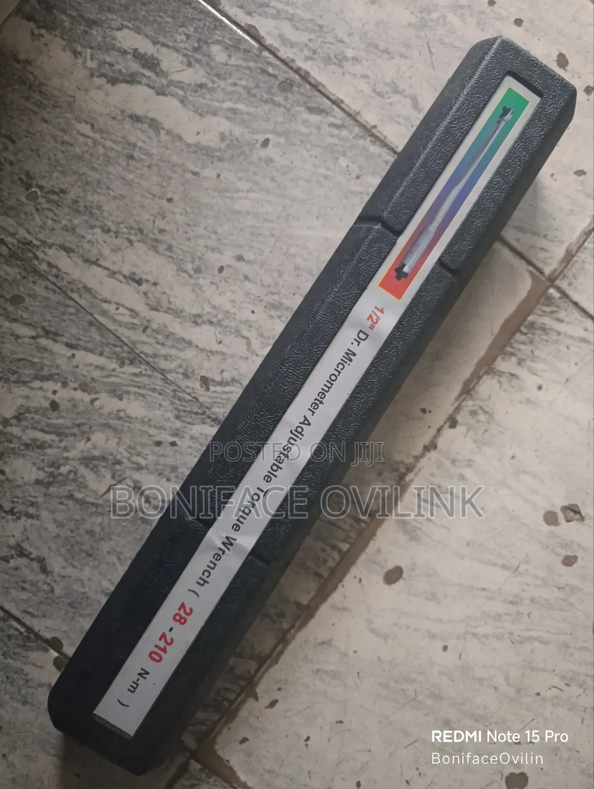 1⁄2" Ratchet Torque Wrench 30-210nm