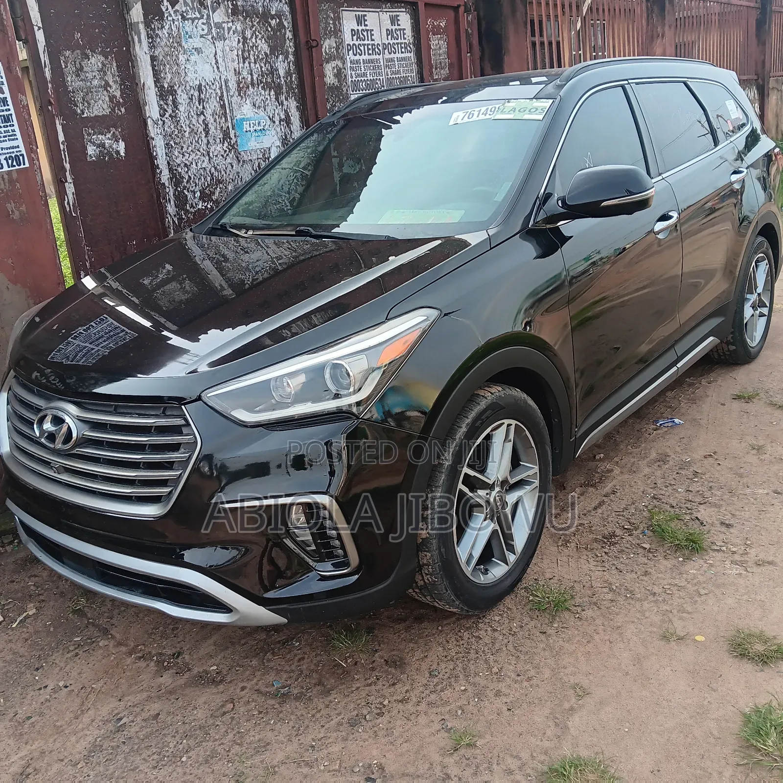 Hyundai Santa Fe Limited Ultimate FWD 2017 Black