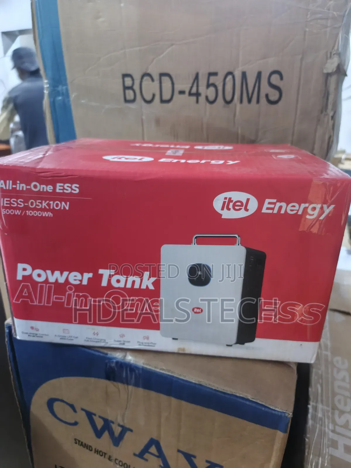 Itel Power Tank 500w Solar Generator 1000wh Lithium Battery