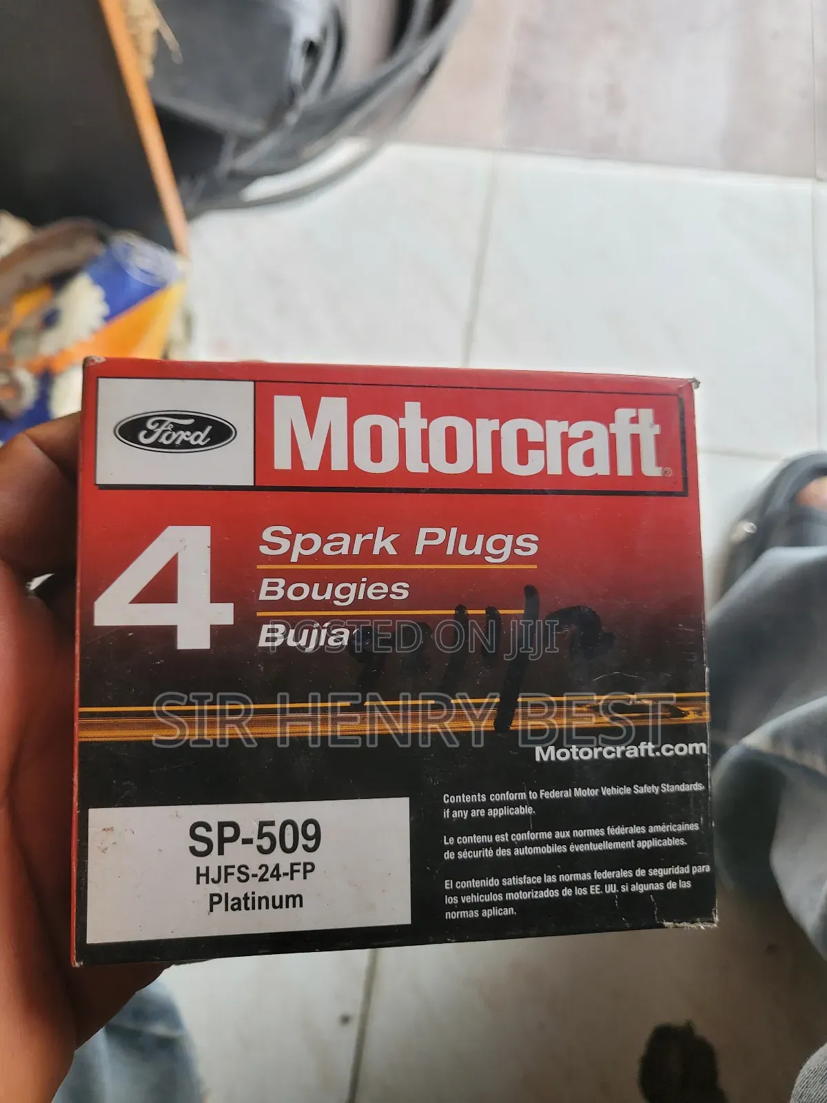 Spark Plugs SP 509 Motor Craft. Lincoln Navigatior