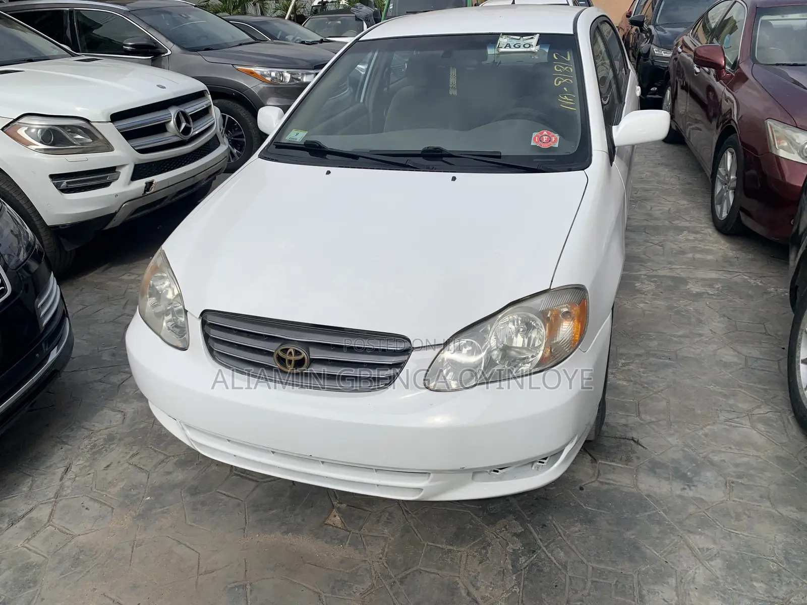 Toyota Corolla 1.5 Sedan 2002 White