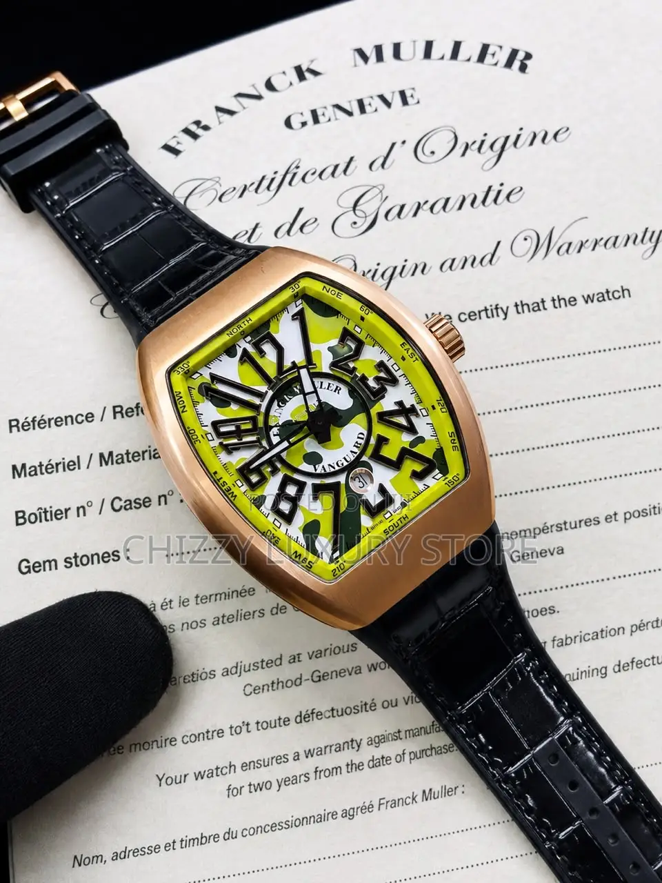 Franck Muller Quality Luxury Men Automatic Engine Wristwatch