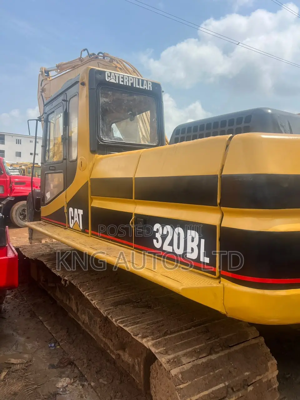 320BL Excavator Cat