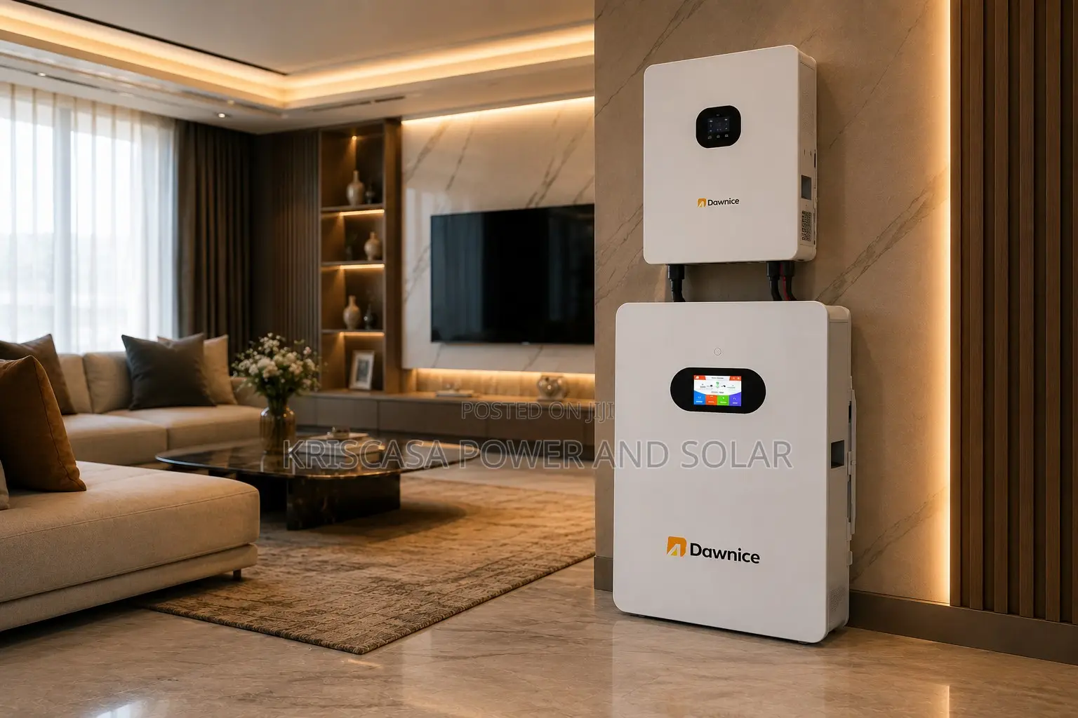 Dawnice 5kWh Lithium Solar Battery for Home Inverte