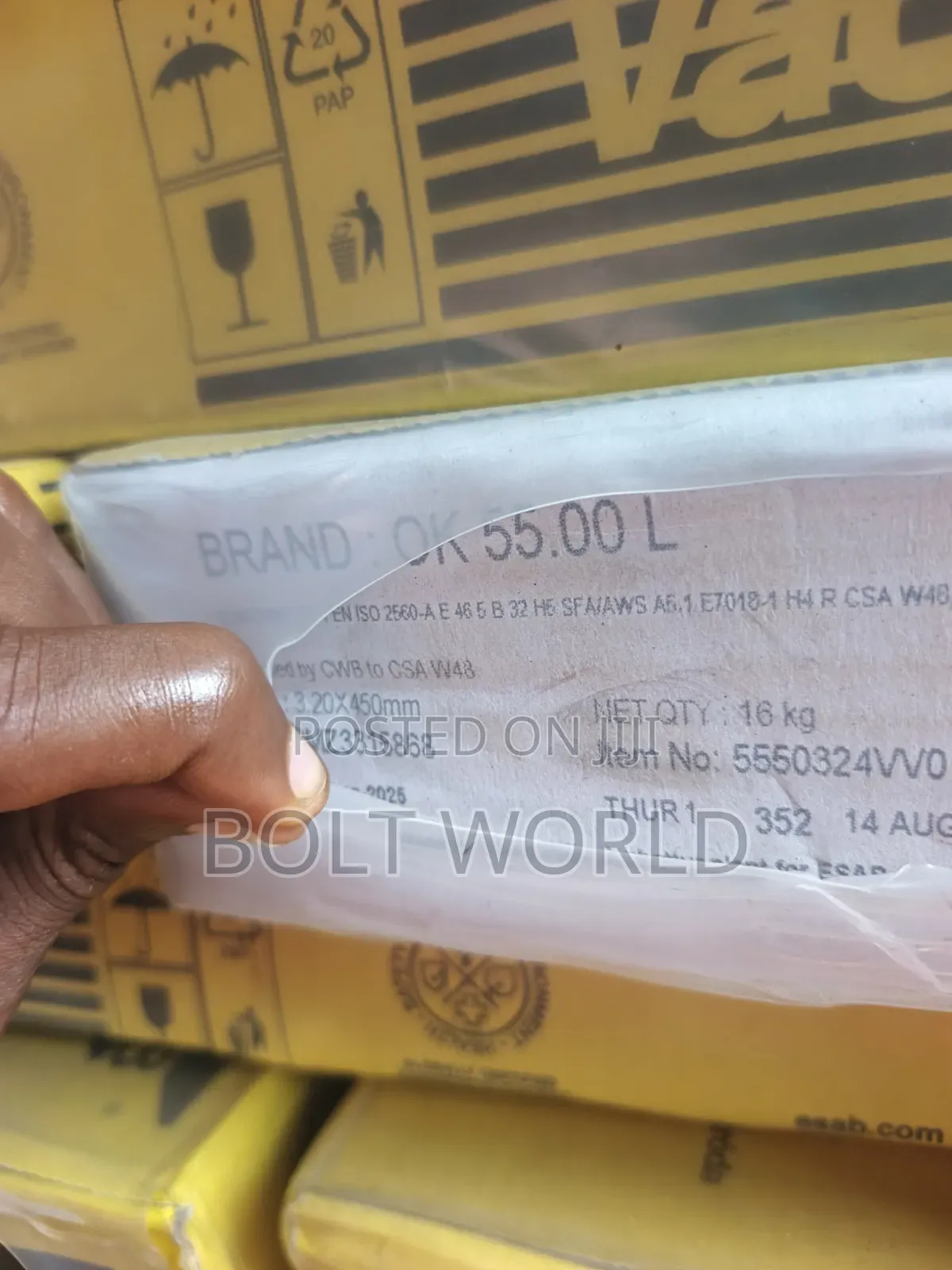 Esab Welding Electrode Ok 55 (3.2x450)