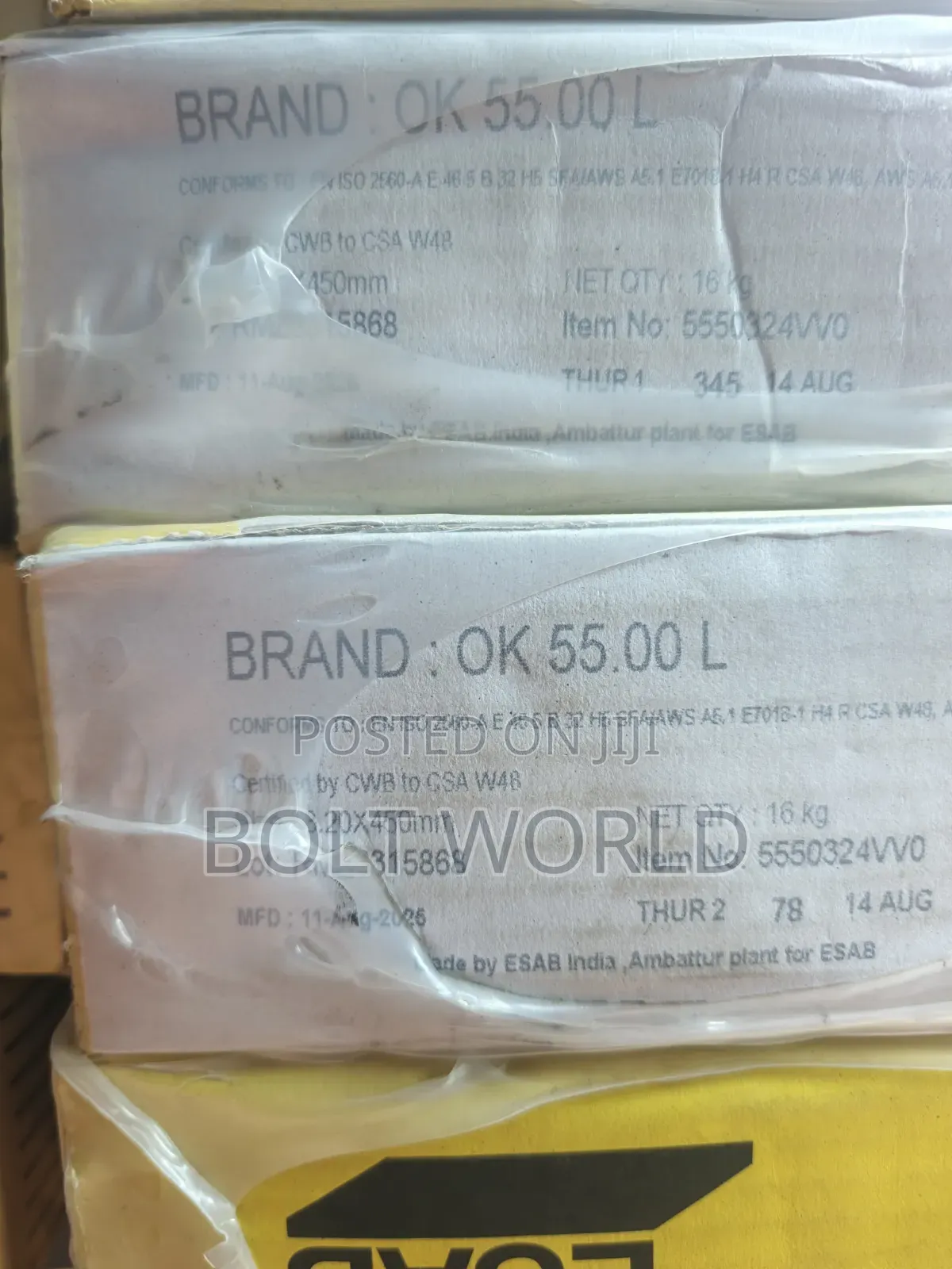 Esab Welding Electrode Ok 55 (3.2x450)