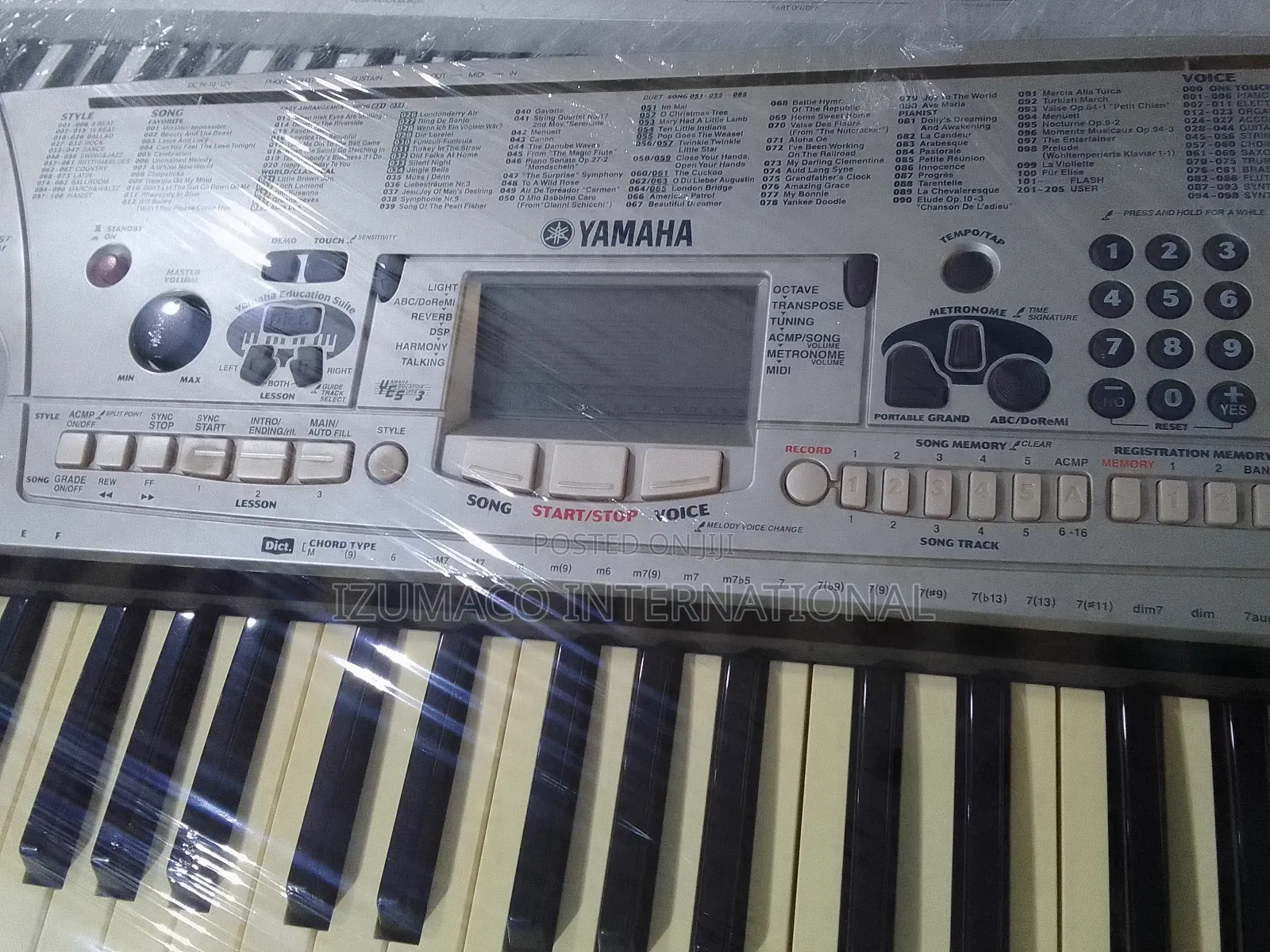 Yamaha EZ-30 Lighted Keyboard – UK Used