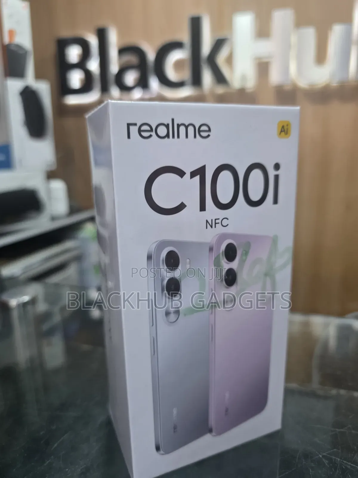 New Realme C100i 128 GB Gray