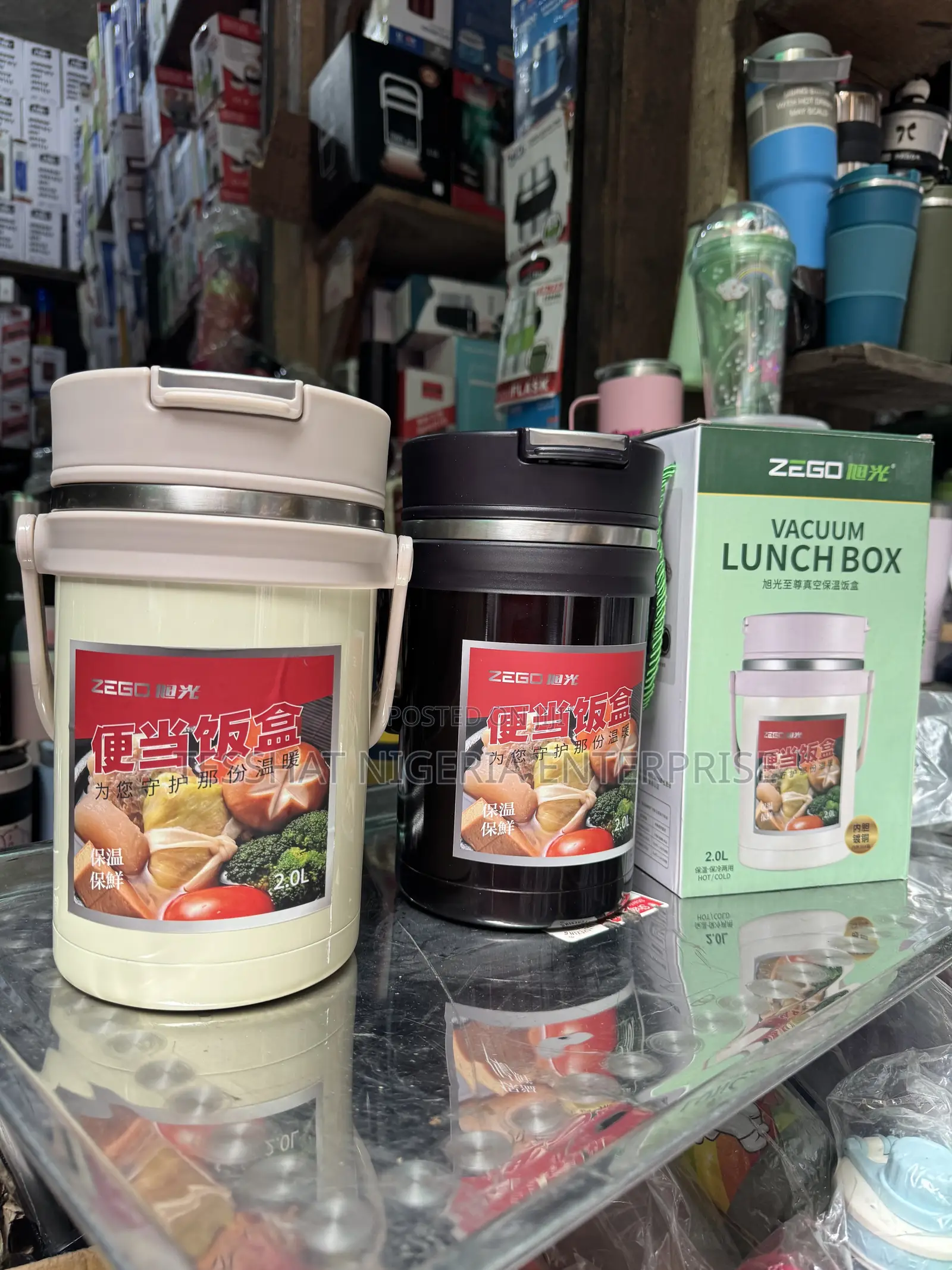 Zego Food Flask 2,000ml Retains for 24hours