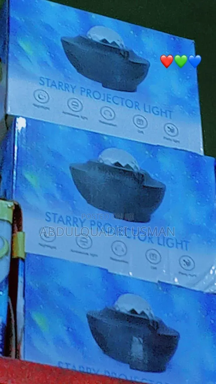 Starry Projector Light Astronaut Night Light With Bluetooth Speaker