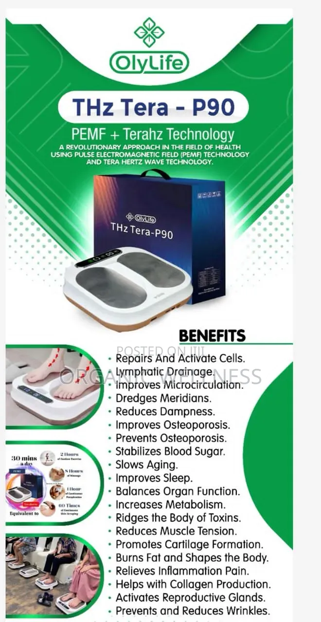 Olylife Machine That Removes Pains and Balances Organs Functions