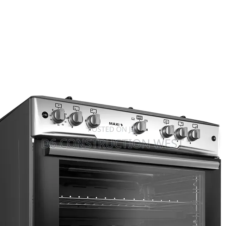 Maxi Gas Cooker 60x90 CM (5) Burners Inox