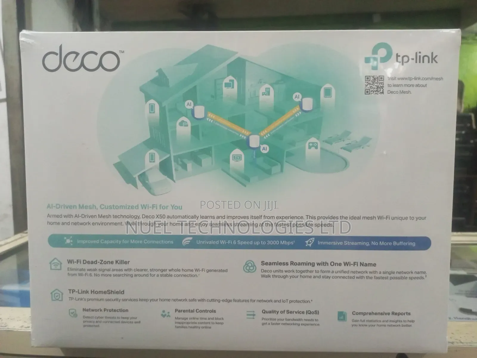 TP-Link AX3000 Wi-Fi 6 DecoX50