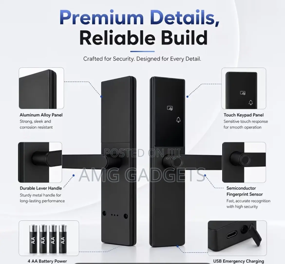 Big Handle TTlOCK T1 ( Hotel TTLOCK)