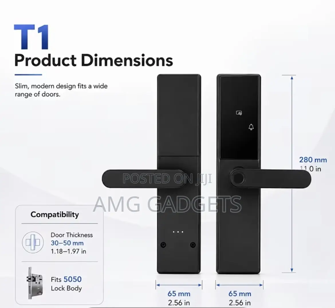 Big Handle TTlOCK T1 ( Hotel TTLOCK)
