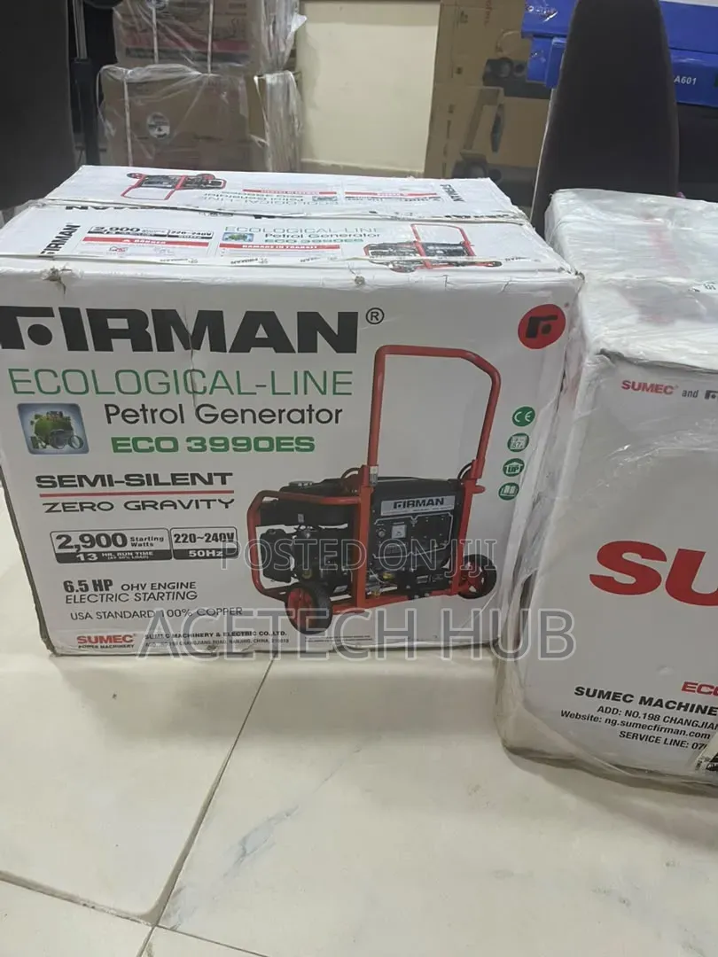 Original Firman Eco3990es Key Start Generator(2.9kva)