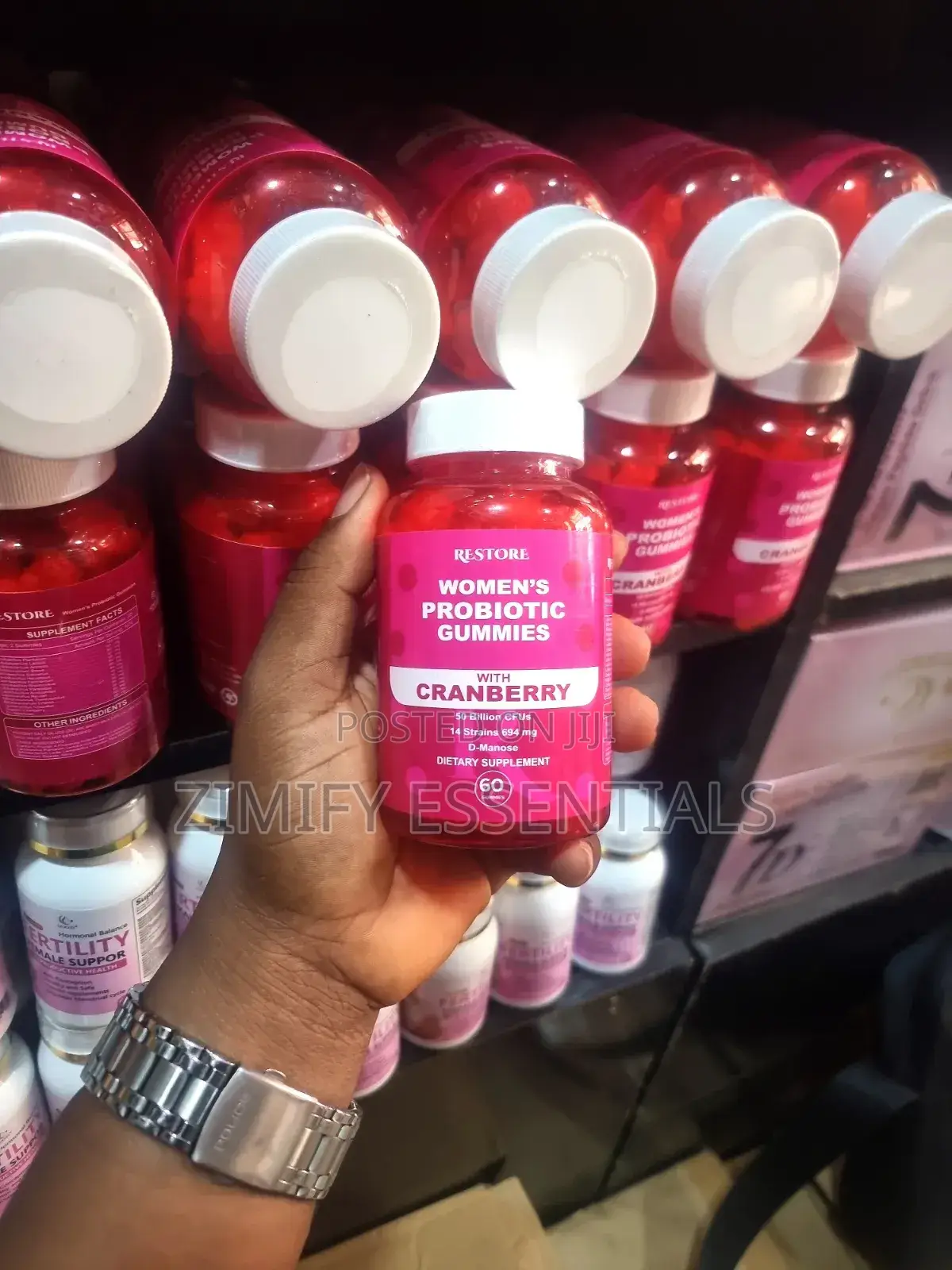 Restore Women's Probiotic Gummies With Cranberry