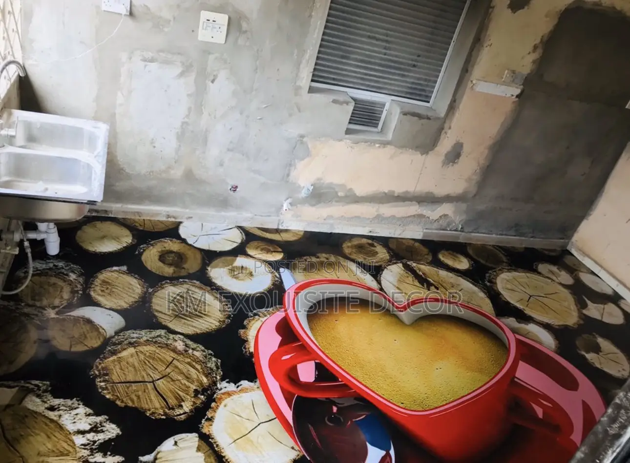 Coffee Design Epoxy for Kitchen
