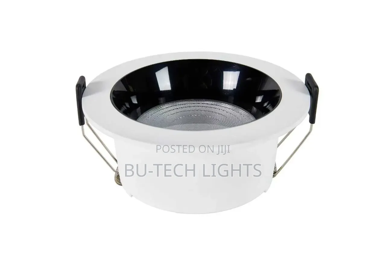 7W Round Anti-Glare COB LED Recessed Downlight