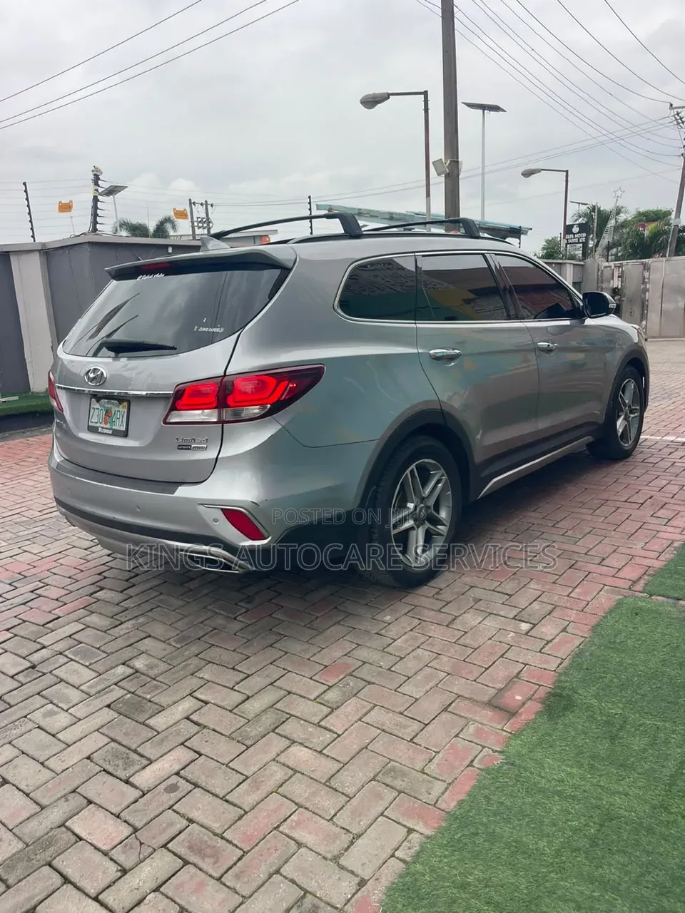 Hyundai Santa Fe 2017 Gray