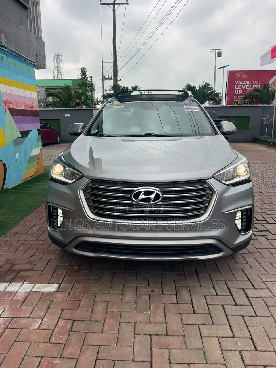 Hyundai Santa Fe 2017 Gray