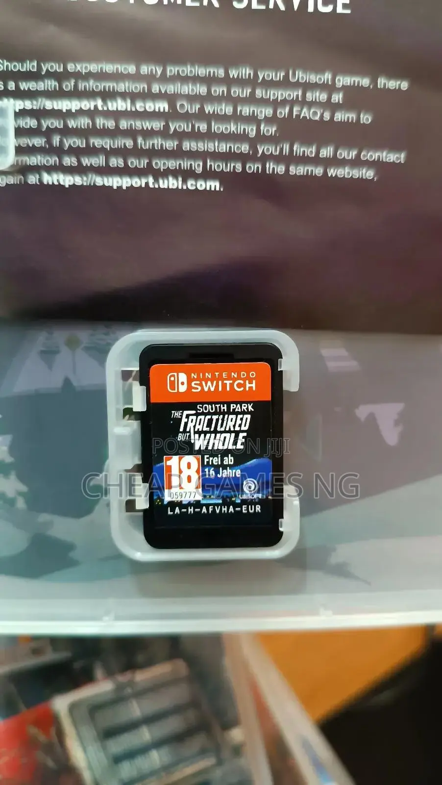 Nintendo Switch South Park the Fractured but Whole Used