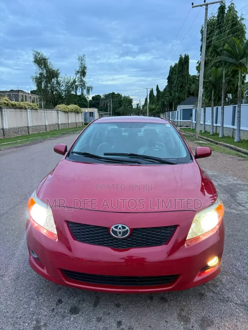 Toyota Corolla 2010 Red