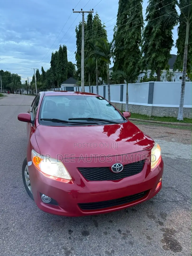 Toyota Corolla 2010 Red