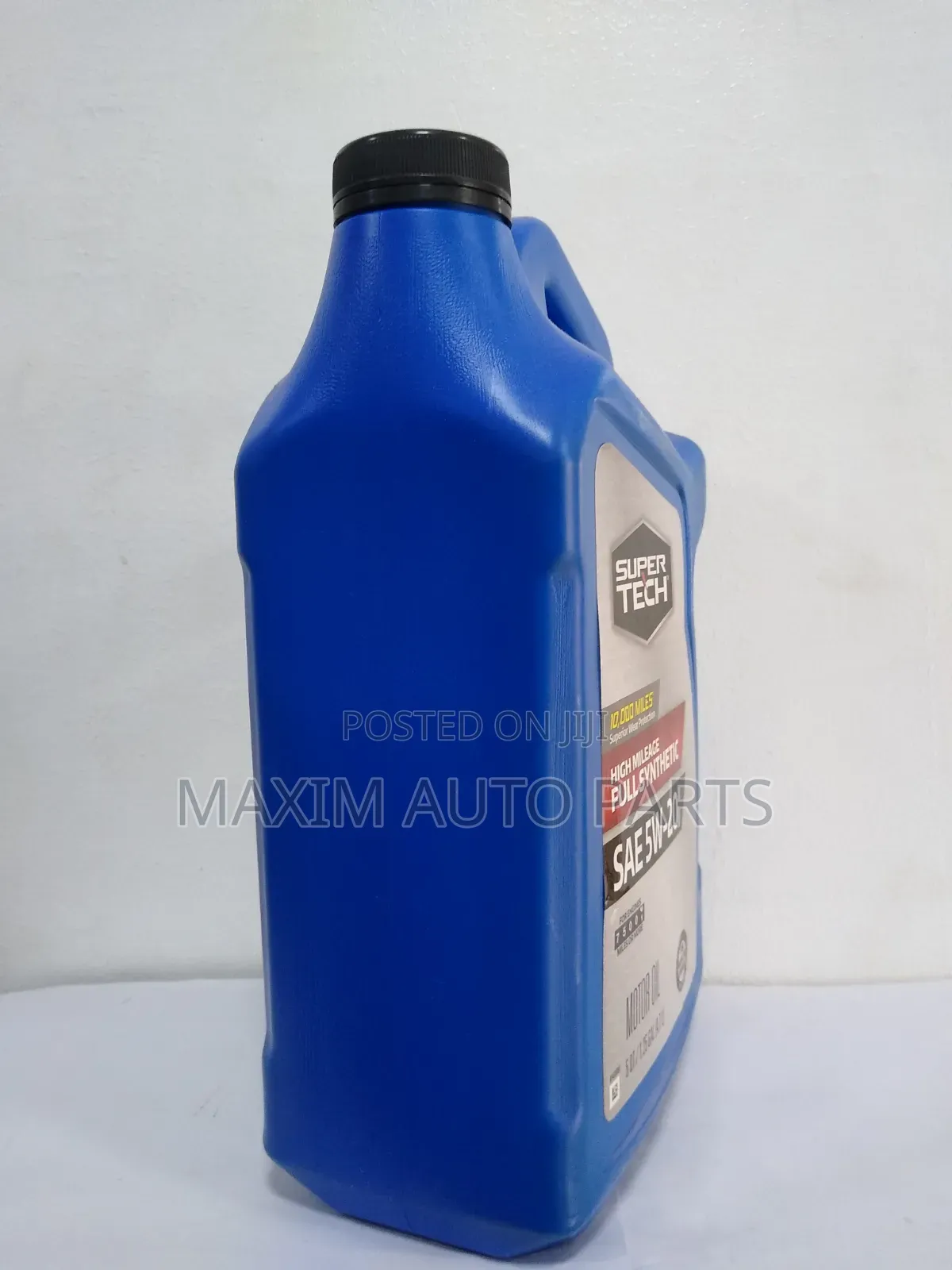 Super Tech 5w-20 High Mileage Full Synthetic Motor Oil (10,000 Miles)