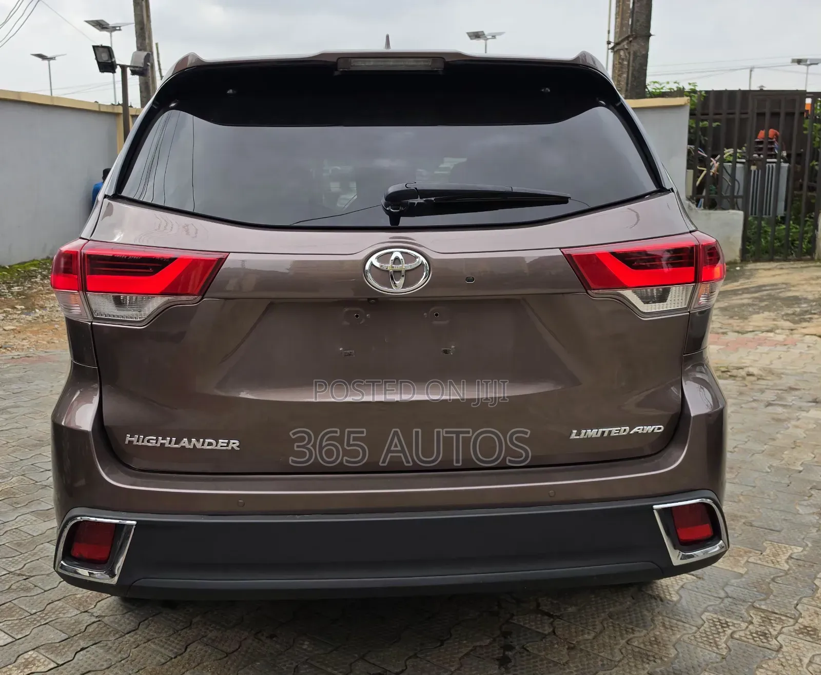 Toyota Highlander Limited Platinum 2019 Burgundy