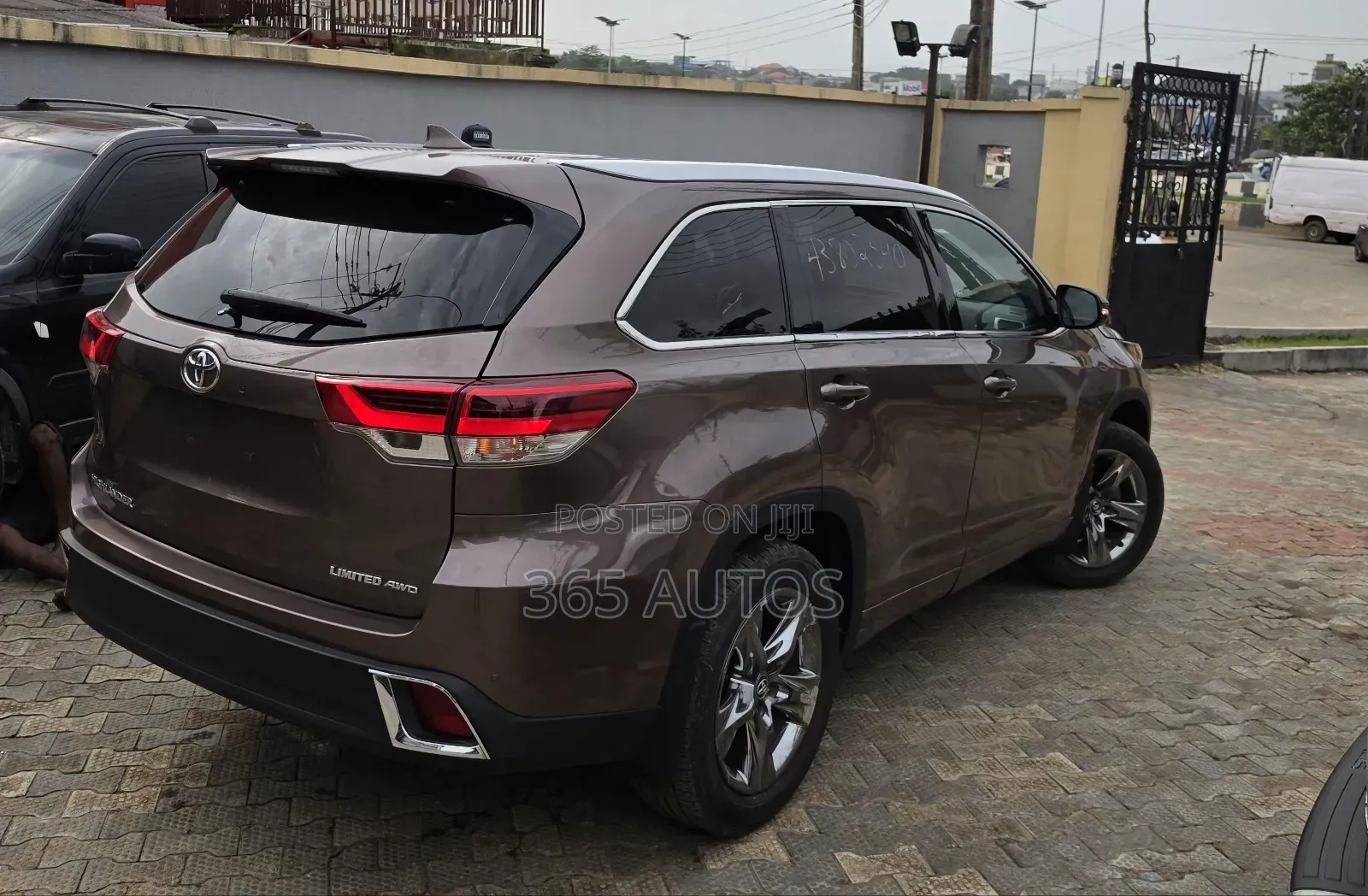 Toyota Highlander Limited Platinum 2019 Burgundy