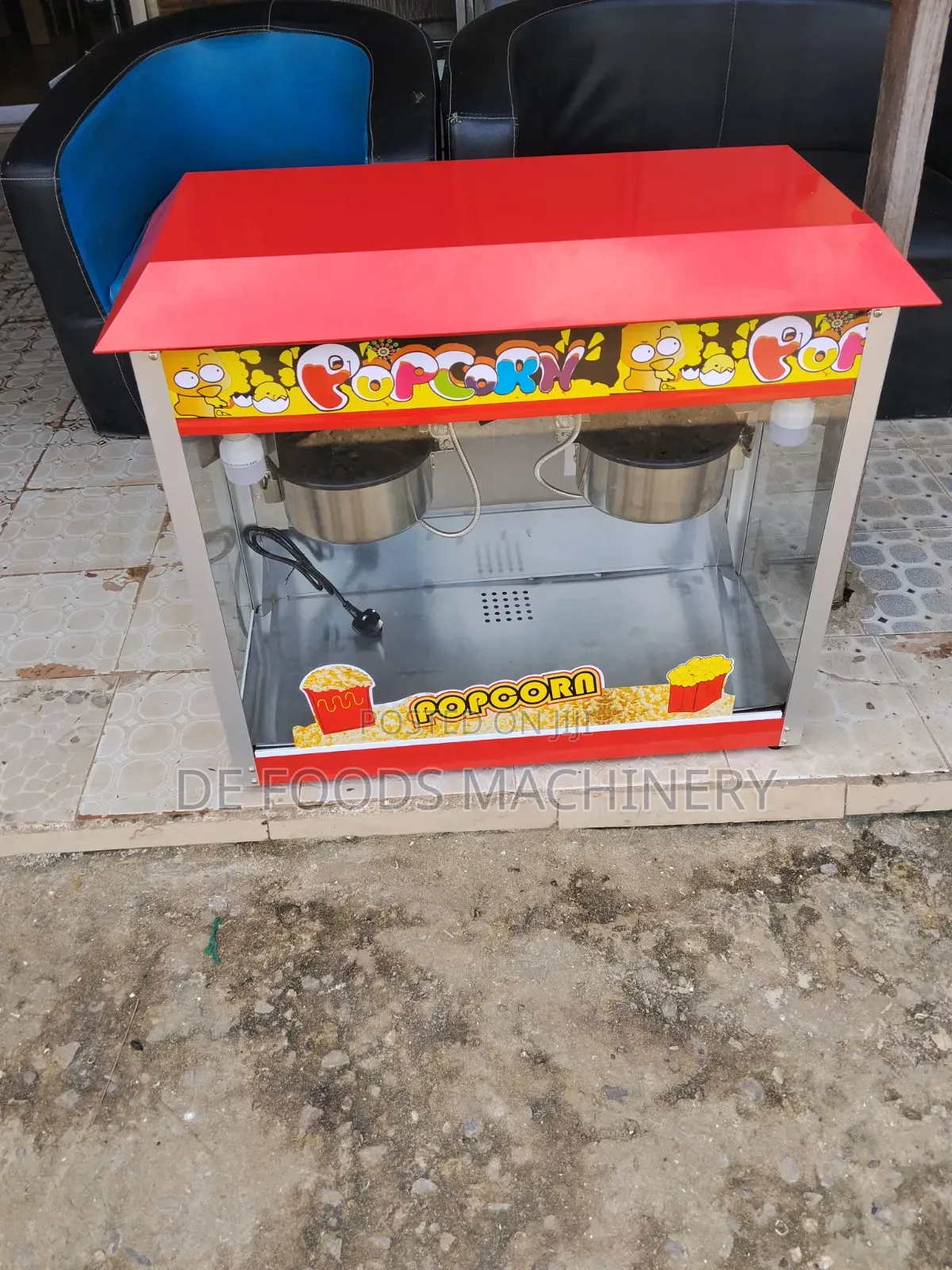 Double Popcorn Machine