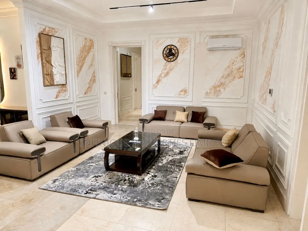 Furnished 4bdrm Apartment in Victoria Island for rent