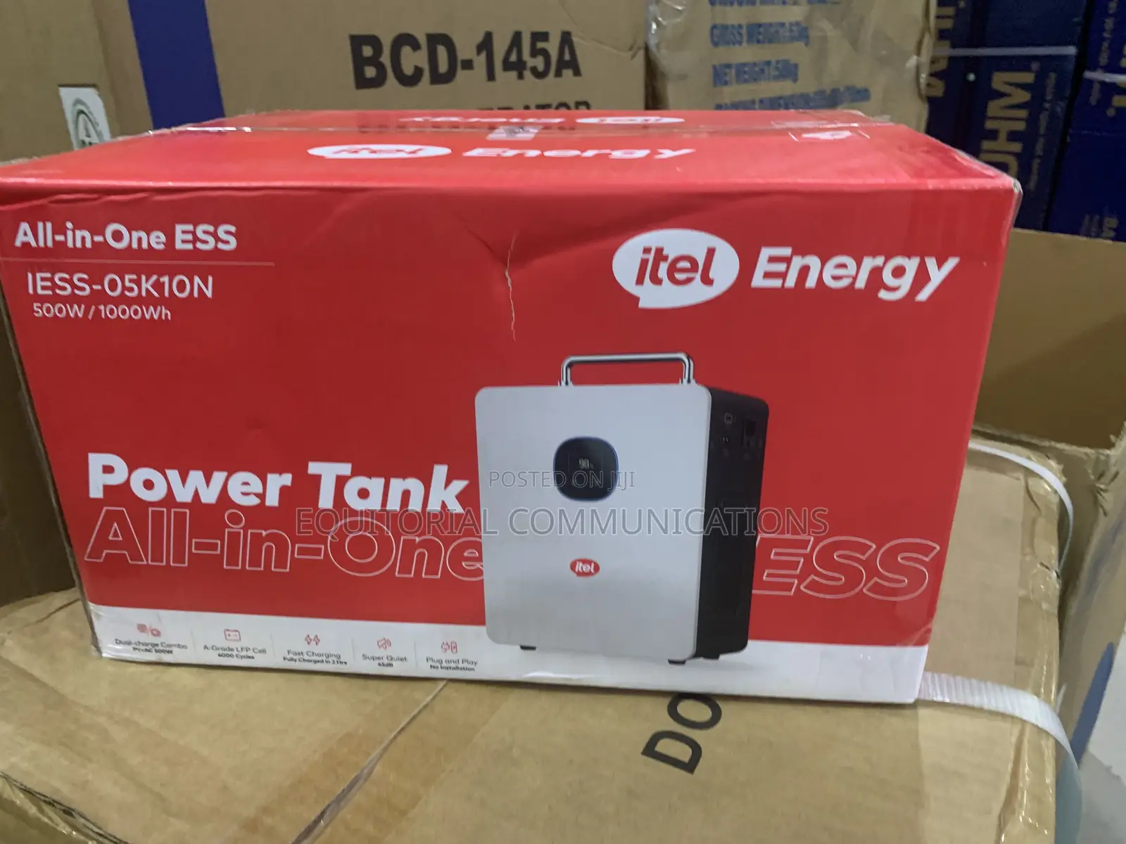 Itel IESS-05K10N 1000Wh Portable Backup Power Station for Home and Off