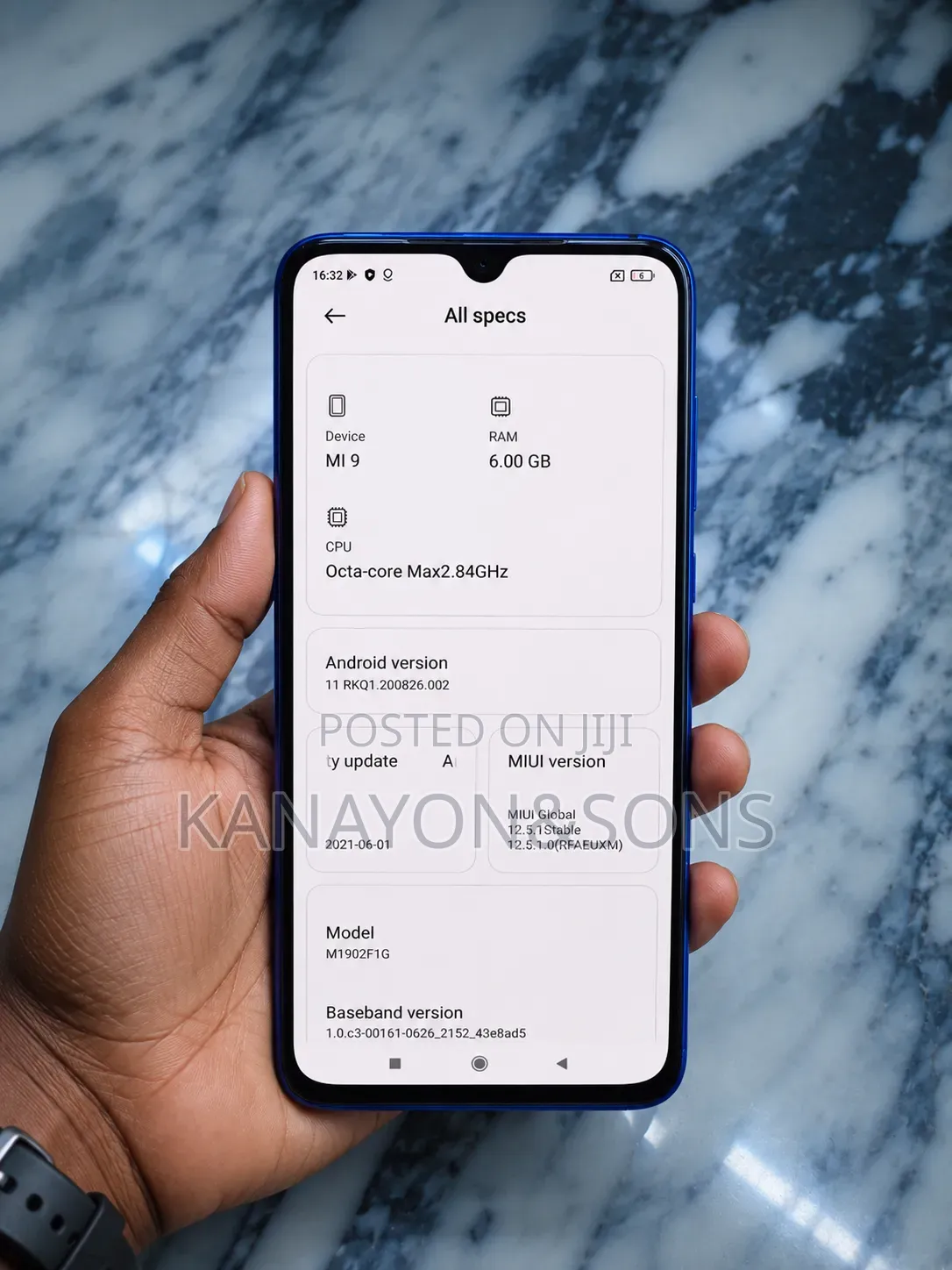 Xiaomi Mi 9 Lite 64 GB Blue