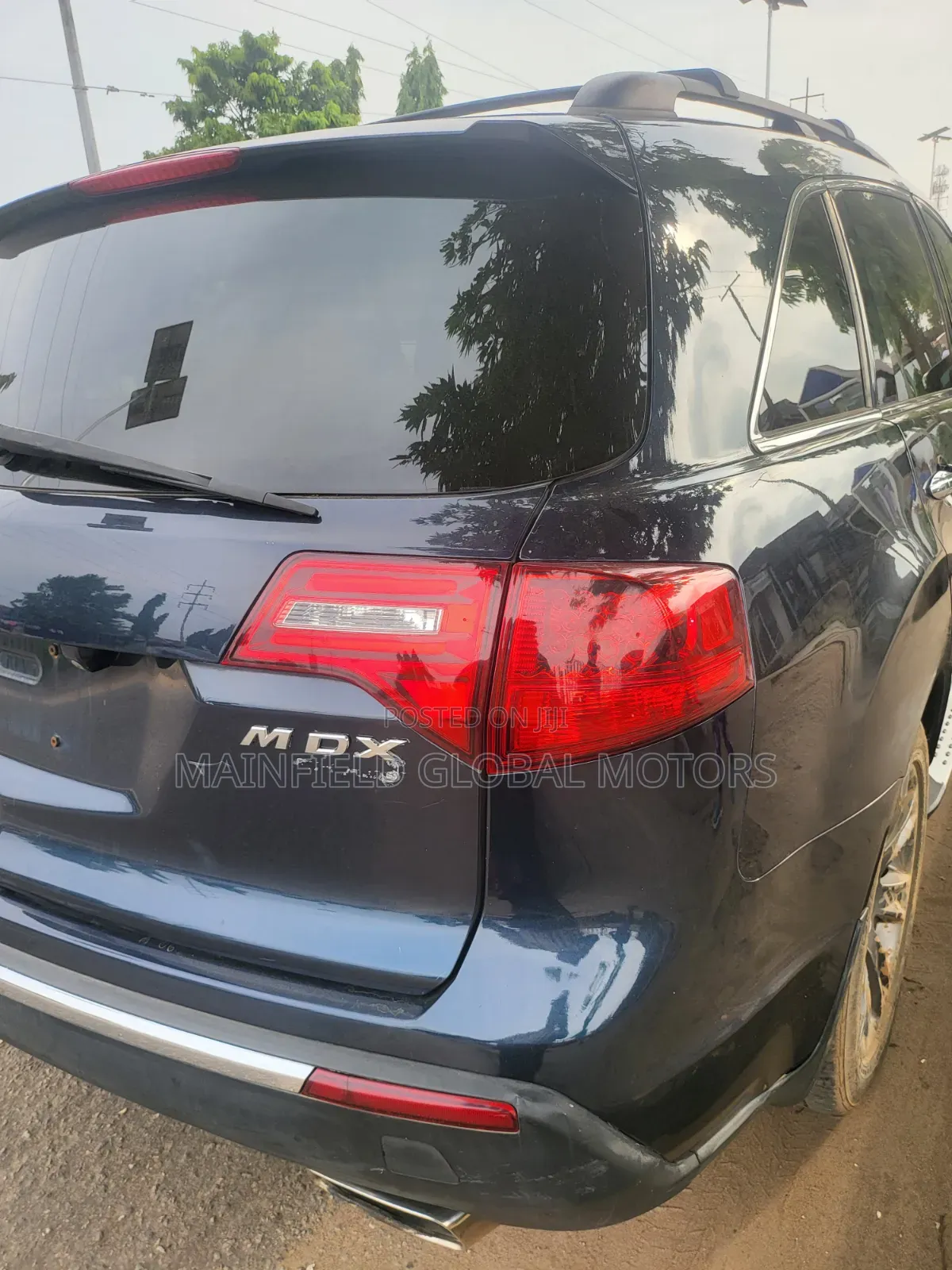 Acura MDX Advance Package SUV AWD (3.7L 6cyl 6A) 2011 Blue