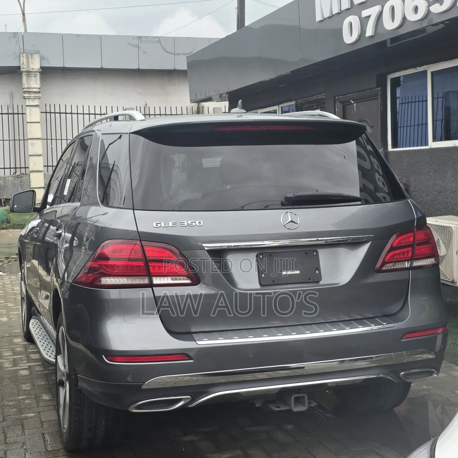 Mercedes-Benz GLE-Class 2017 Gray
