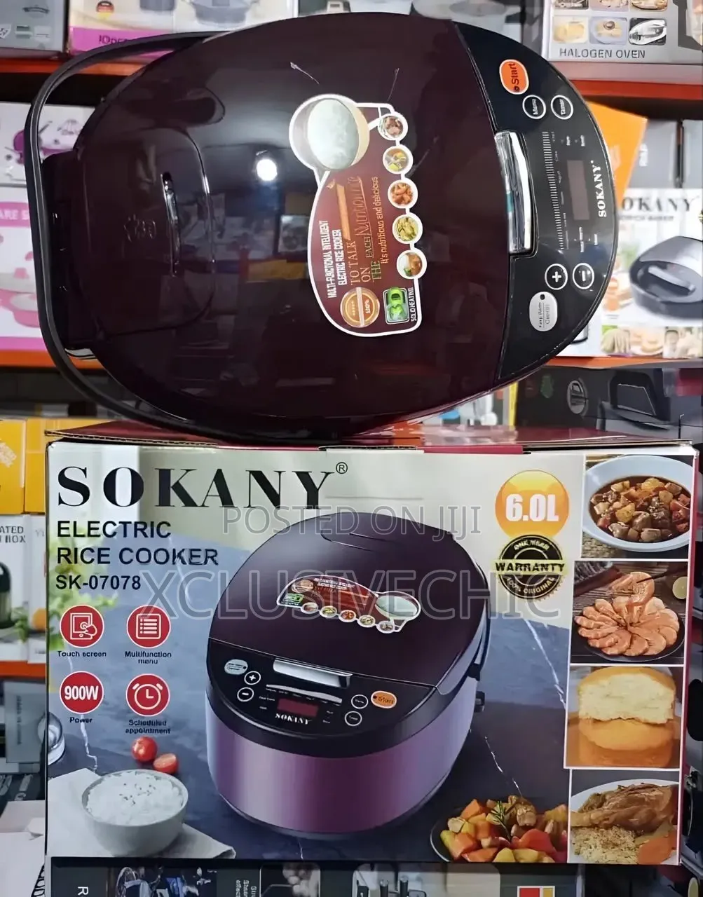 6L Sokany Electric Rice Cooker