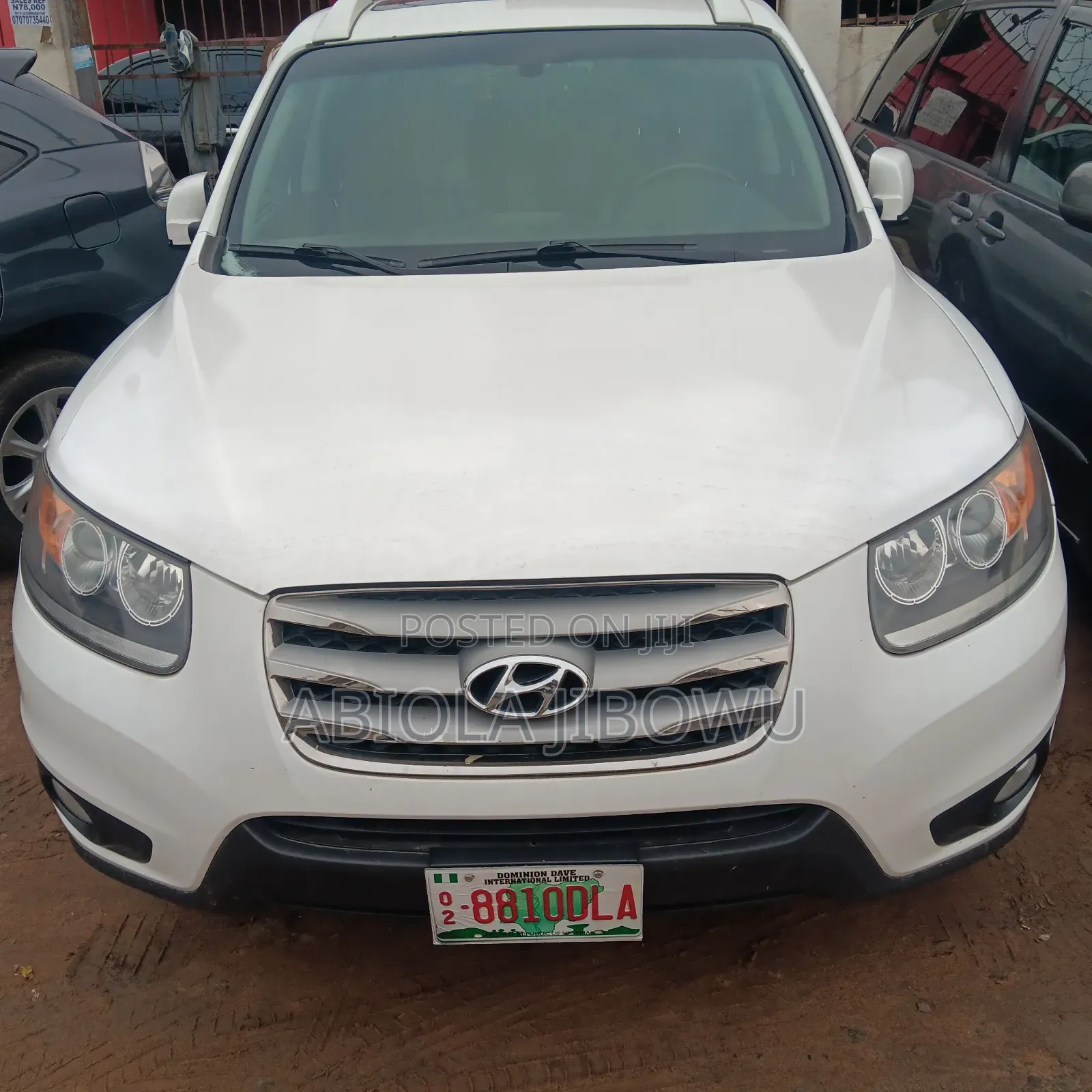 Hyundai Santa Fe Limited 2012 White