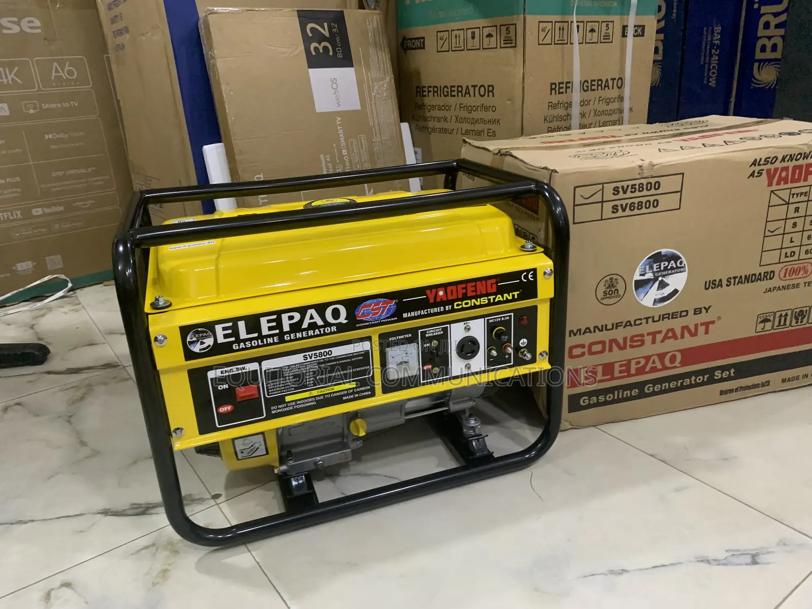 Elepaq SV5800 Power Output Geneerator