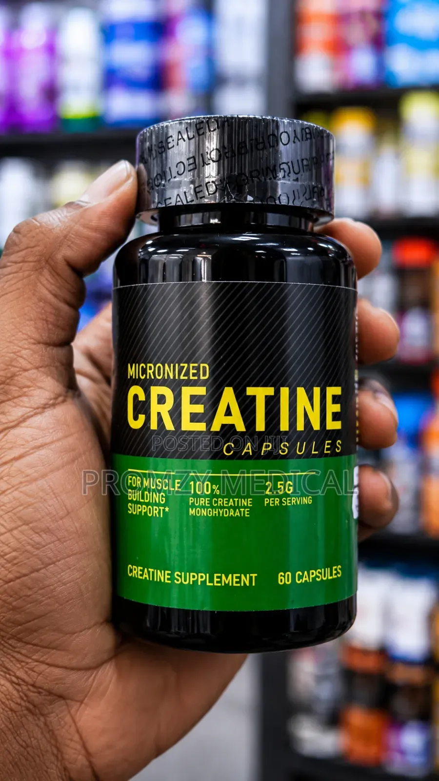 Creatine Monohydrate Capsule by 60