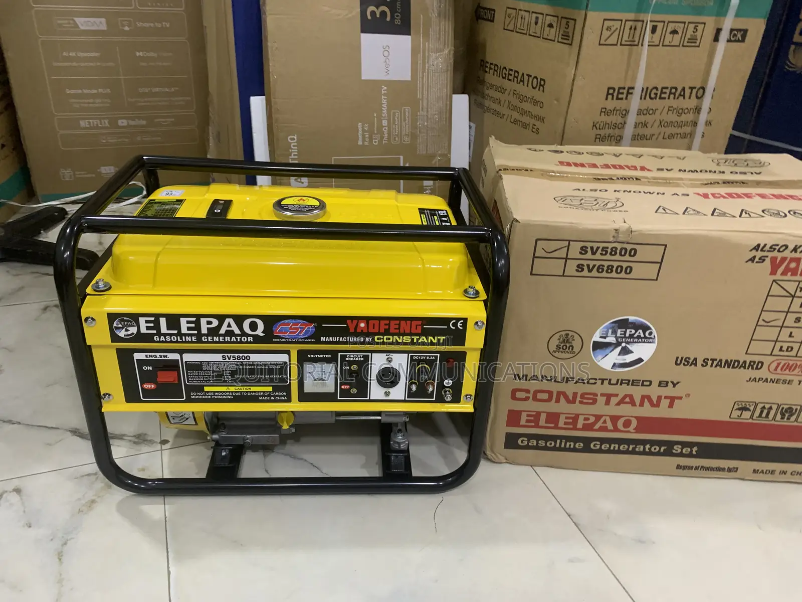 Elepaq SV5800 Constant Generator – Strong, Durable Efficient
