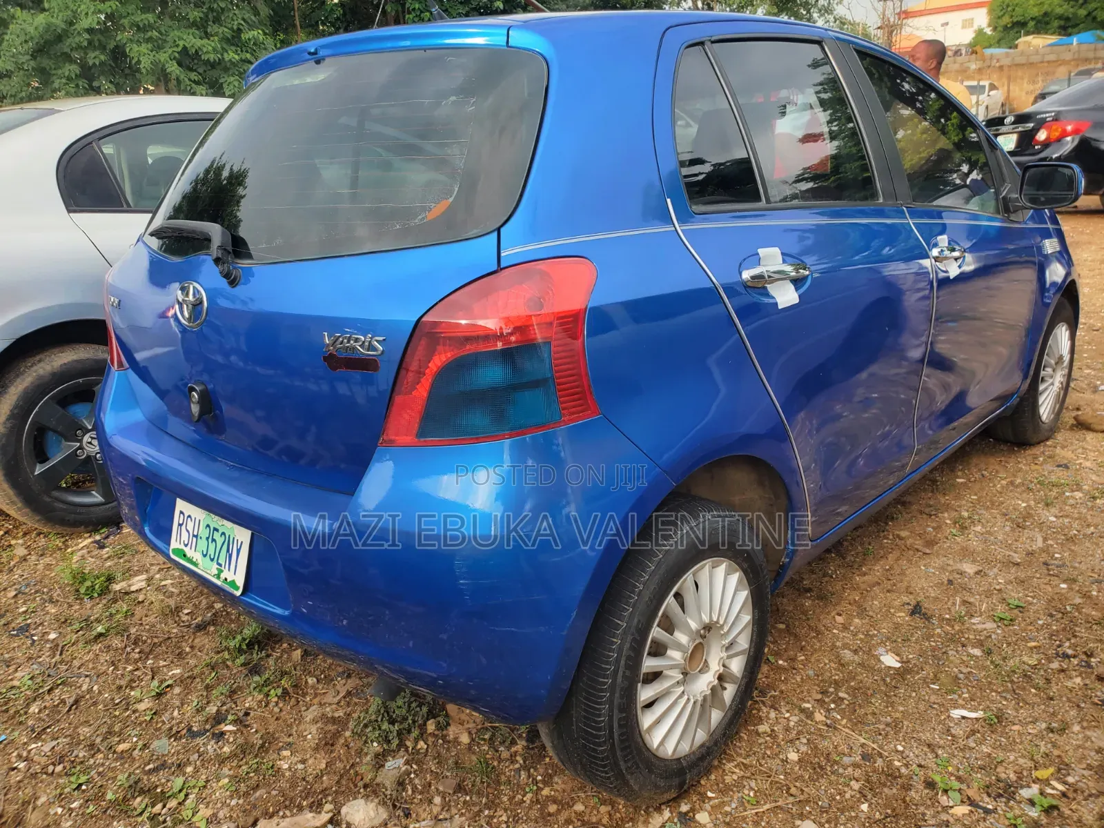 Toyota Yaris 2008 Blue
