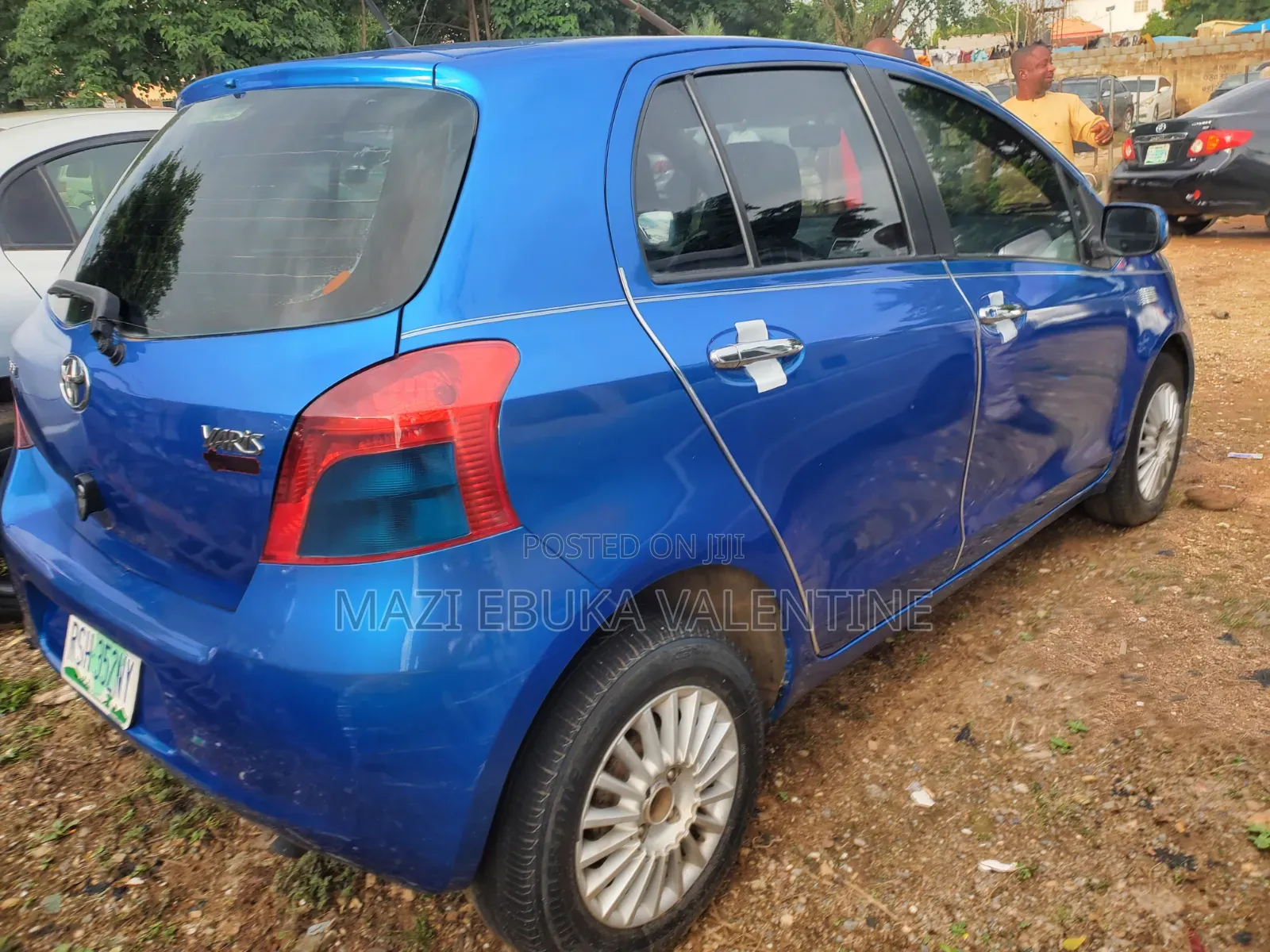Toyota Yaris 2008 Blue