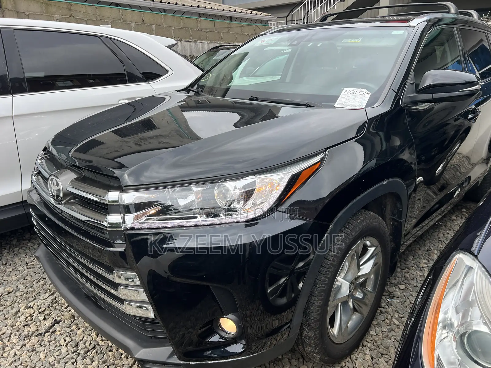 Toyota Highlander Limited V6 4x4 (3.5L 6cyl 6A) 2016 Black