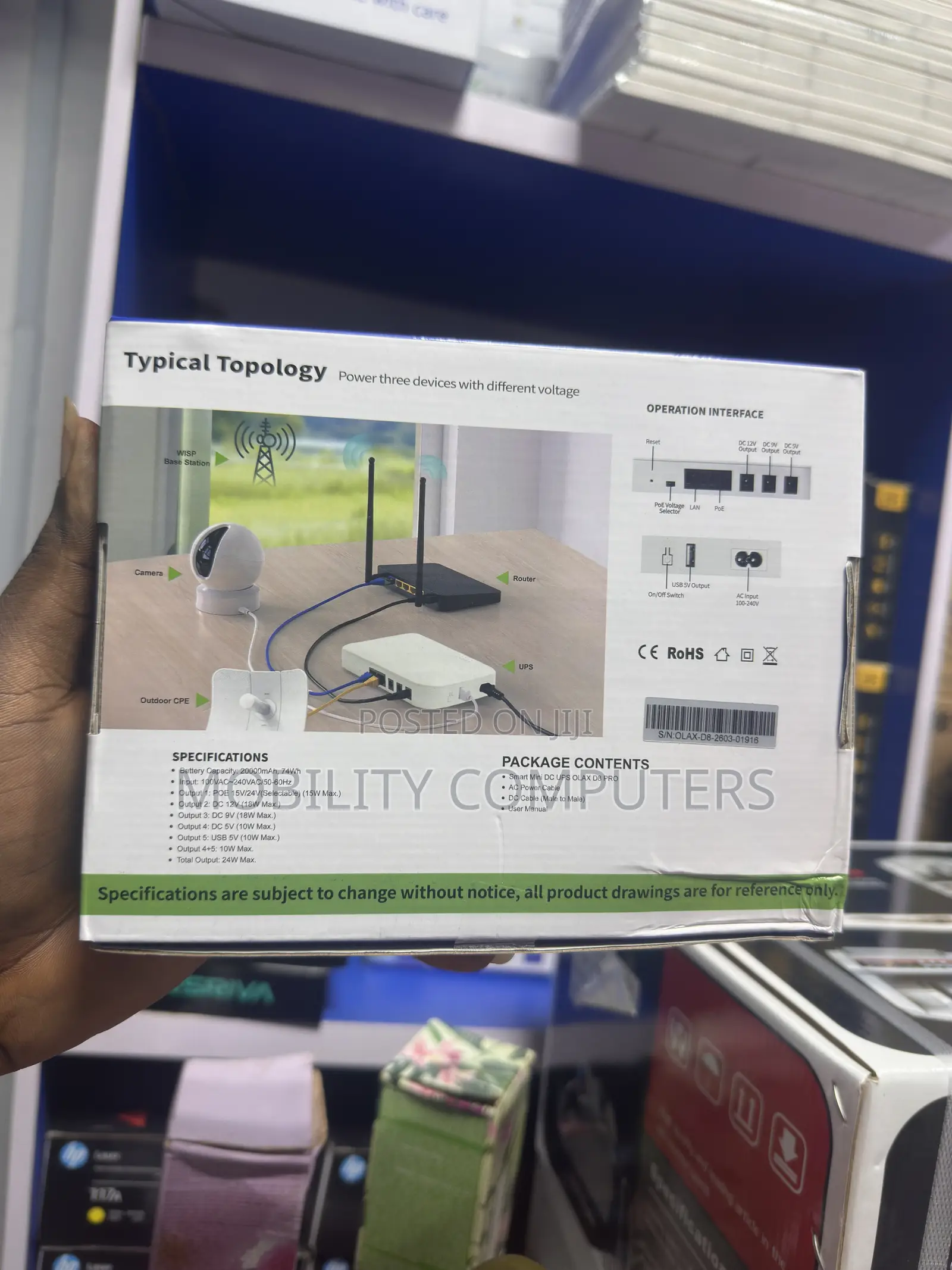 Olax Smart Mini for WiFi Router Power Bank