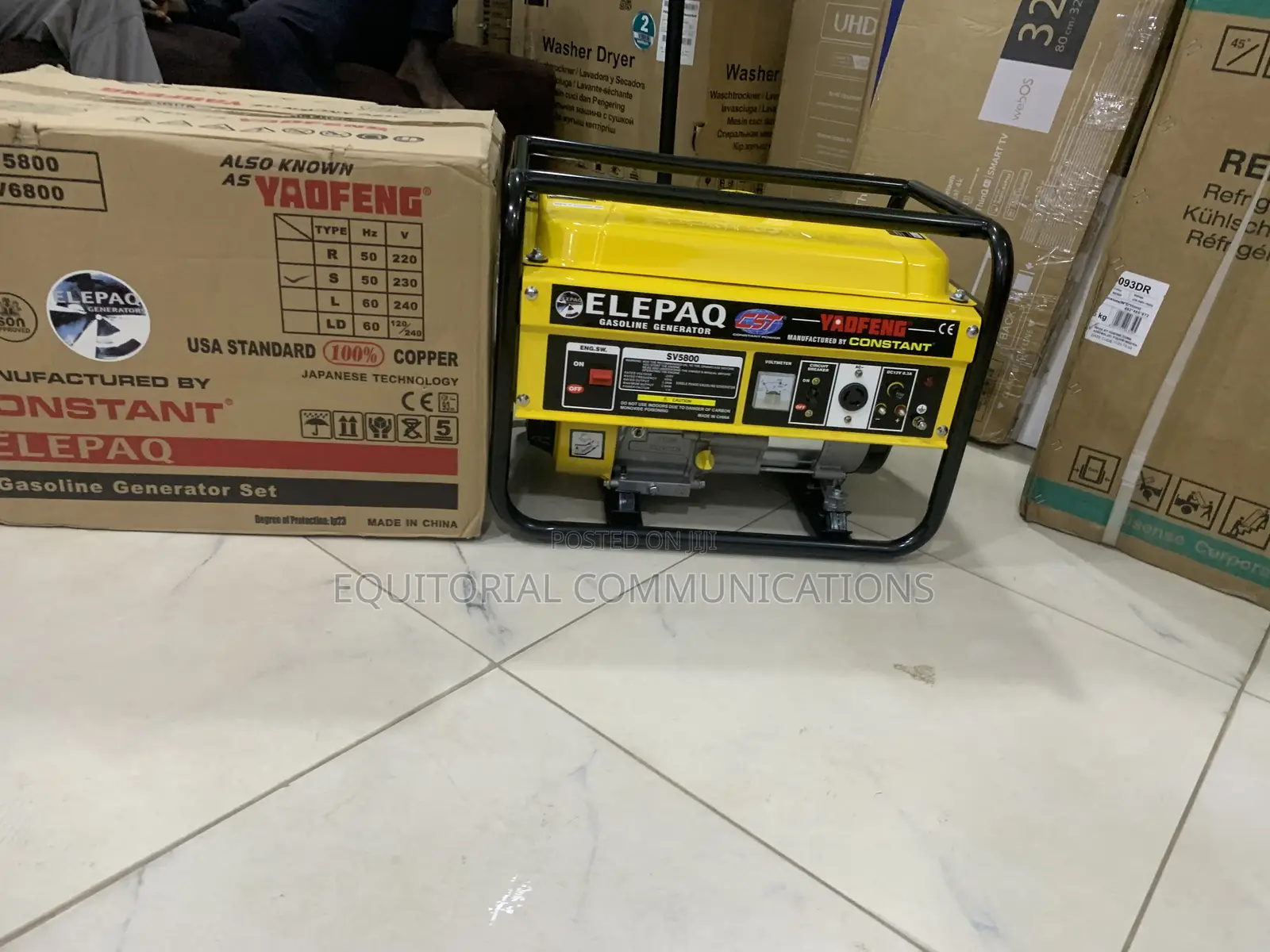 Elepaq SV5800 Generator – Dependable Power During Every Blackout