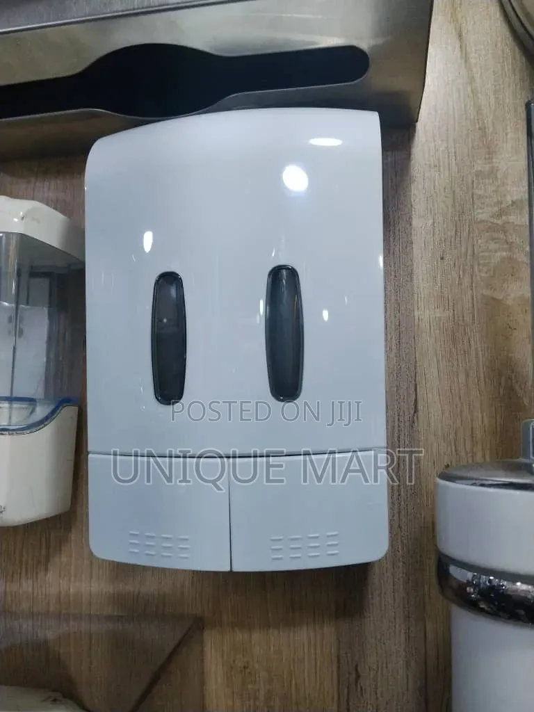 1000ml 2in1 Wall Mounted Plastic Soap/Sanitizer Dispenser. Manual