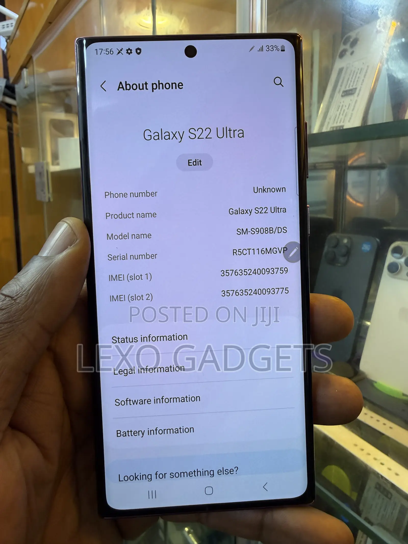 Samsung Galaxy S22 Ultra 5G 128 GB