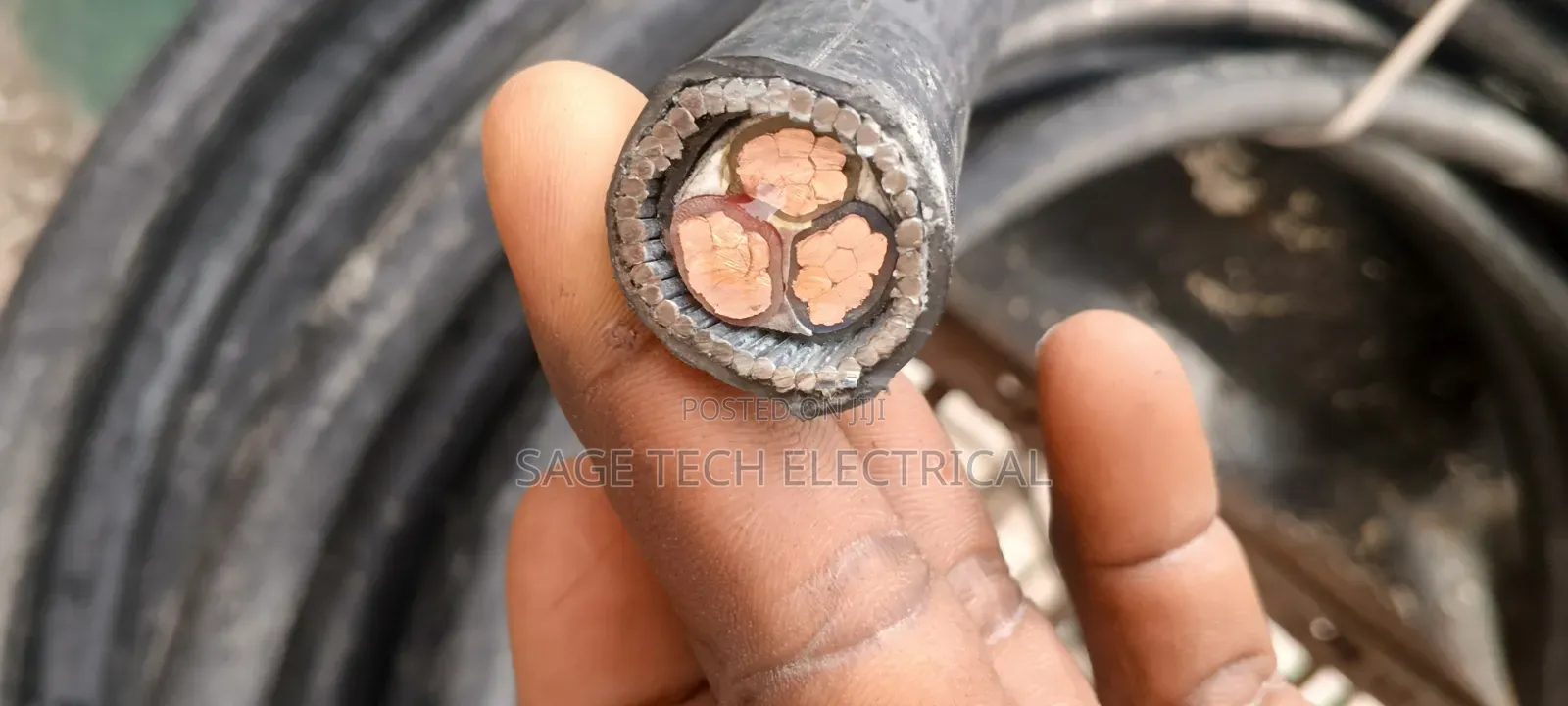 50mm 3core PVC/SWA/XLPE/PVC Armoured Cable Kablmetal